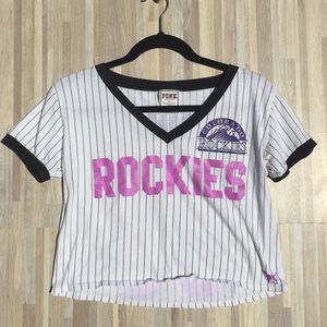 PINK Victoria's Secret Colorado Rockies Top